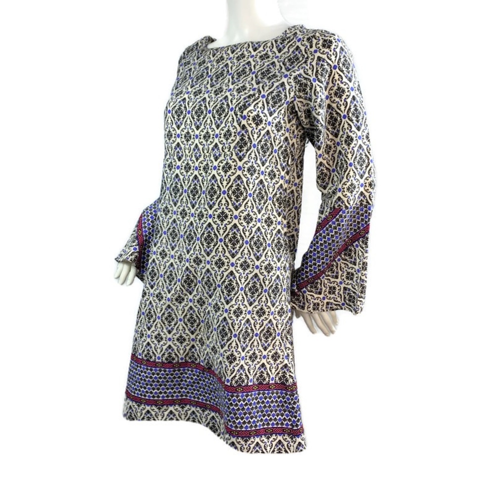 Tara Women's Geometric Short Shift Dress